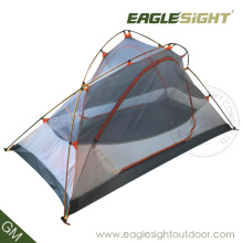 2 Poles Light Tent Nylon Camping Tent for One Man Backpacking